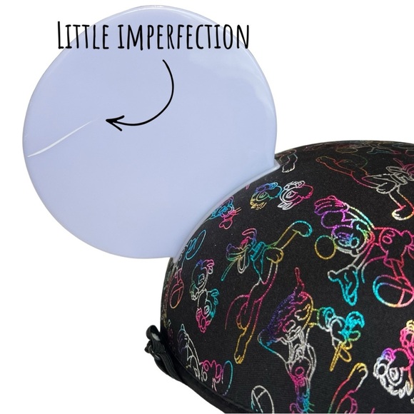 Disney Parks Flashing Light Up Mouse Ear Hat Glow with the Show Multicolor Adult - Picture 13 of 16